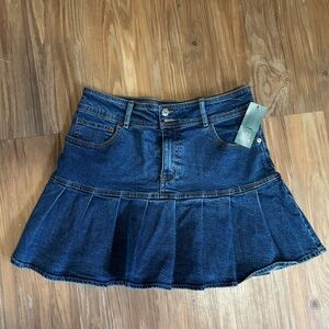 Target denim skirt